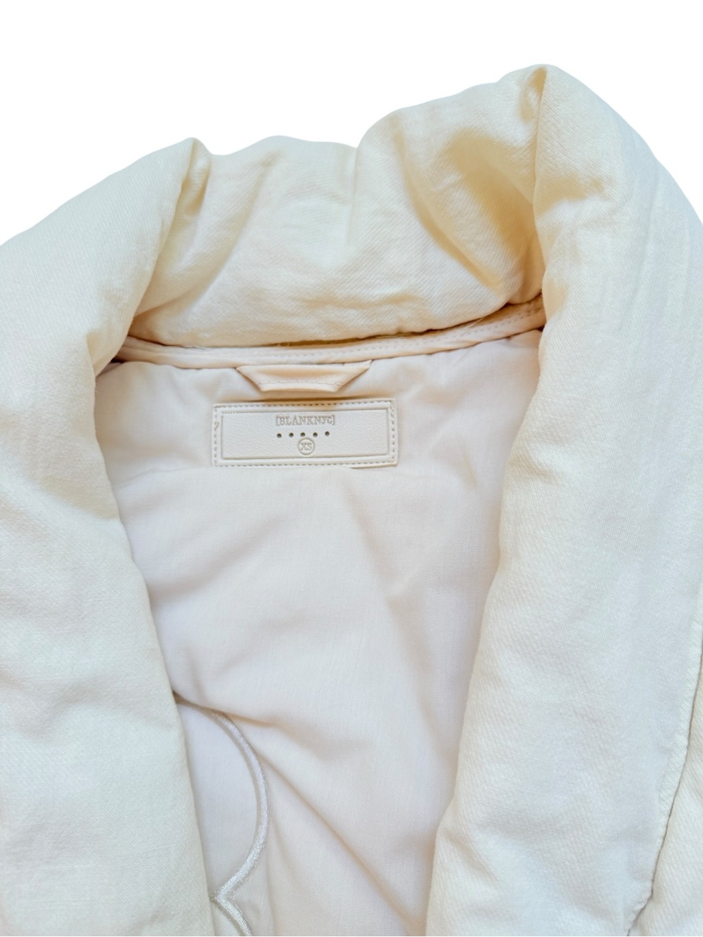 Free People Blank NYC Quilted Floral Bath Jacket Sz XS - Picture 8 of 10